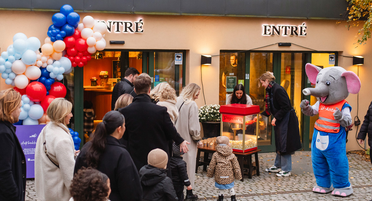 Kö utanför Junibacken 